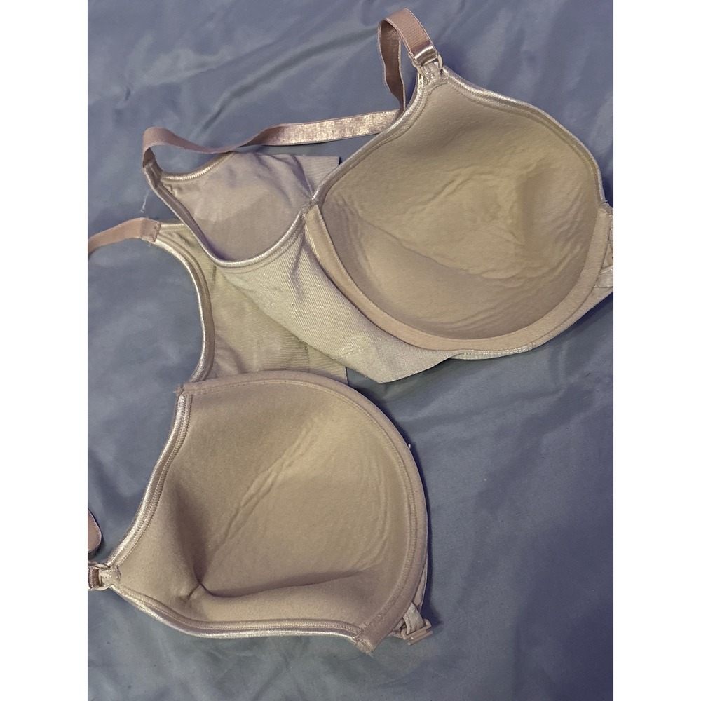Bali Beige Full Figure Comfort Revolution Front‎ Close Shaping Underwire Bra 38C - Picture 5 of 5
